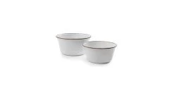 Barebones Enamel Mixing Bowl Set