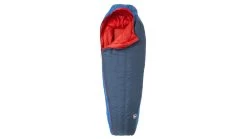 Big Agnes Anvil Horn 30 Sleeping Bag 650 DownTek - Mens -Outdoor Camping Equipment Store opplanet big agnes anvil horn 30 sleeping bag 650 downtek right zip mens blue red long bah30lr19 av 1