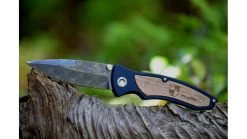 Boker USA Tirpitz Damascus 9" Folding Knife -Outdoor Camping Equipment Store opplanet boker usa tirpitz damascus folding knife 110190dam 11 kn 110190dam use3