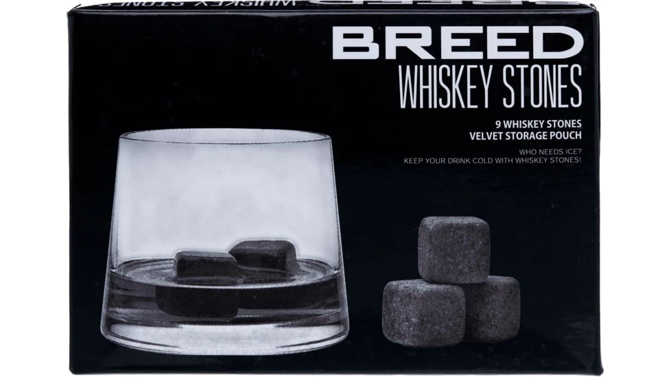 Breed Whiskey Stones 9 Cube Set 3 Breed Whiskey Stones 9 Cube Set
