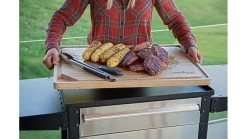 Camp Chef Professional Cutting Board -Outdoor Camping Equipment Store opplanet camp chef professional bamboo cutting board bamboo chop26 usage 4