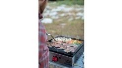 Camp Chef Versatop Portable Flat Top 250 Griddle -Outdoor Camping Equipment Store opplanet camp chef versatop grill 15000 btu hr burner black stainless ftg250 usage 3