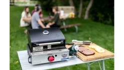 Camp Chef Versatop Portable Flat Top 250 Griddle -Outdoor Camping Equipment Store opplanet camp chef versatop grill 15000 btu hr burner multi ftg250 av 3