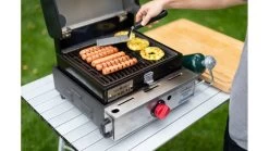 Camp Chef Versatop Portable Flat Top 250 Griddle -Outdoor Camping Equipment Store opplanet camp chef versatop grill 15000 btu hr burner multi ftg250 av 4