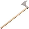 Cold Steel Viking Battle Axe, 30in Long Straight Grain Hickory Handle, 1055 Carbon