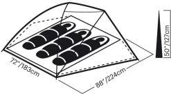 Eureka Midori 3-Person Tent -Outdoor Camping Equipment Store opplanet eureka midori 3 tents 2629086 av 7