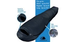 Hyke & Byke Snowmass Ultralight Down Sleeping Bag, 650FP, 0F Degrees 9 Hyke & Byke Snowmass Ultralight Down Sleeping Bag, 650FP, 0F Degrees -Outdoor Camping Equipment Store opplanet hyke byke snowmass ultralight down sleeping bag 650fp 0f degrees 8758755910 av 2