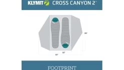 Klymit Cross Canyon Tent -Outdoor Camping Equipment Store opplanet klymit cross canyon tent 3 person red grey 09c3rd01c av 6