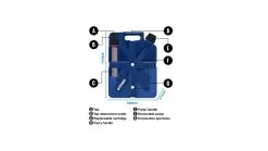 LifeSaver Jerrycan 20000UF 18.5 L Water Purifier -Outdoor Camping Equipment Store opplanet lifesaver jerrycan 20000uf water purifier light blue 18 5 l lfjc20lb av 9