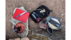 MSR Alpine Deluxe Kitchen Set -Outdoor Camping Equipment Store opplanet msr alpine deluxe kitchen set multi 5337 usage 1