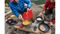 MSR Alpine Deluxe Kitchen Set -Outdoor Camping Equipment Store opplanet msr alpine deluxe kitchen set multi 5337 usage 2