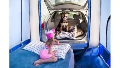 Sportz SUV Tent -Outdoor Camping Equipment Store opplanet napier sportz suv tent blue gray 82000 av 14