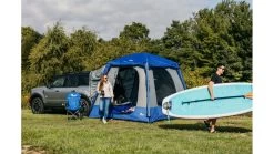 Sportz SUV Tent -Outdoor Camping Equipment Store opplanet napier sportz suv tent blue gray 82000 av 15