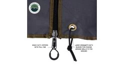 Overland Vehicle Systems Nomadic 270 LT Awning Wall 1/ 2 Passenger Side -Outdoor Camping Equipment Store opplanet overland vehicle systems nomadic 270 lt awning wall 1 2 passenger side 18349909 av 4