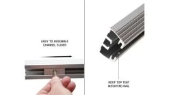 Overland Vehicle Systems Nomadic Extended Roof Top Tent - 4+ Person, 4 Season -Outdoor Camping Equipment Store opplanet overland vehicle systems nomadic extended roof top tent w green rain fly 4p 4s 18149936 av 11