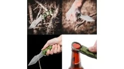 Reapr SLAMR Fixed Blade Knife -Outdoor Camping Equipment Store opplanet reapr slamr fixed blade knife 4 75in 420 stainless steel matte stainless 11010 av 7