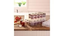 Roots & Harvest Canning Jar SafeCrates -Outdoor Camping Equipment Store opplanet roots harvest safecrate for jelly jars clear white 1643 av 4