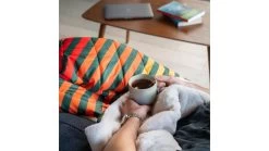 Rumpl Solid Sherpa Puffy Blanket -Outdoor Camping Equipment Store opplanet rumpl sherpa puffy forest rays 2 person tpsb fr1 2 av 5