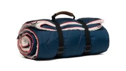 Rumpl Solid Sherpa Puffy Blanket -Outdoor Camping Equipment Store opplanet rumpl solid sherpa puffy blanket deepwater 1 person tosb sb1 1 av 1