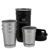 Stanley The Nesting Shot 2oz Glass Set 2 Stanley The Nesting Shot 2oz Glass Set -Outdoor Camping Equipment Store opplanet stanley the nesting shot 2oz glass set matte black 2 oz 10 01705 034 main