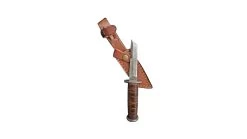 Titan International Knives TD-235 Military Style Fixed Blade Knives