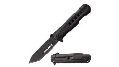 USMC Tanto Spring Assisted Knives W/Stampled Pocket Clip
