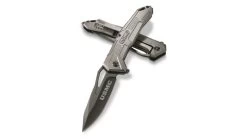USMC Tanto Spring Assisted Knives W/Stampled Pocket Clip -Outdoor Camping Equipment Store opplanet usmc usmc framelock a o folding knife 3 5 black finish 3cr13 stainless blade gray anodized aluminum handle m a1060gy av 3
