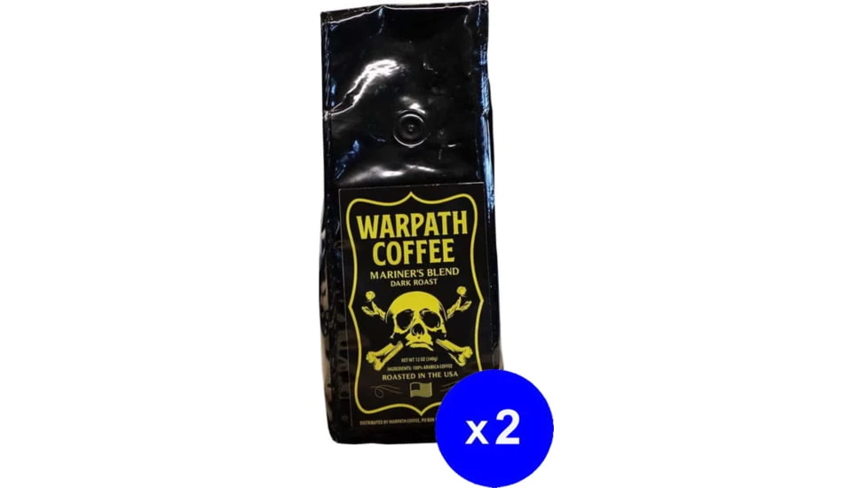 Warpath Coffee Mariner's Blend Ground Coffee 4 Warpath Coffee Mariner's Blend Ground Coffee - Image 2